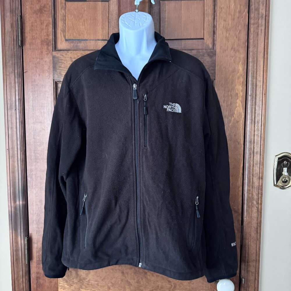 The North Face Black WINDWALL Fleece Large